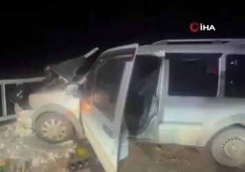 Erzurum’da trafik kazası: 3 yaralı