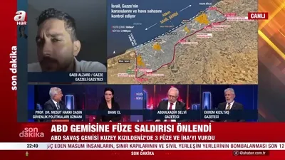 ABD katil İsrail’e atılan füzeleri önledi