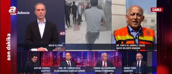 Gazze Belediye Başkanı Sarraj A Haber’de: İsrail’in hedefini biliyoruz! Başaramayacaklar