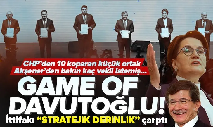 Davutoğlu Akşener’den kaç milletvekili istedi?