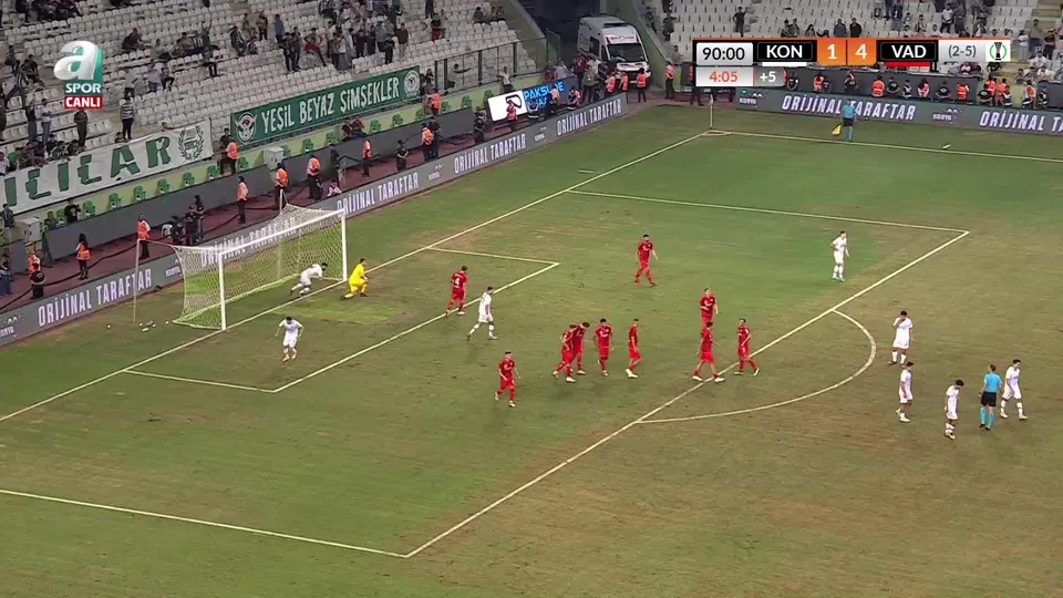 GOL | Konyaspor 2-4 Vaduz