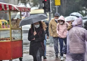 Meteorolojiden son dakika hava durumu açıklaması! İstanbul için yağış uyarısı | 8 Kasım 2020 hava durumu
