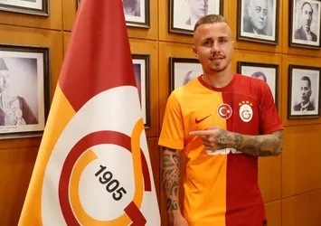 Galatasaray Angelino'yu resmen duyurdu! Esprili sözler: Florya'nın suyu nerede?