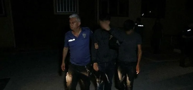Okuldan demir korkuluk çalan 2 kişi suçüstü yakalandı
