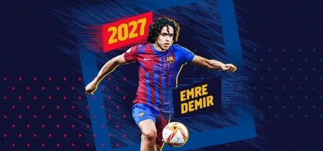 Resmen duyuruldu! Kayserispor’un genç yıldızı Emre Demir Barcelona’ya transfer oldu | Serbest kalma maddesi 400 milyon euro