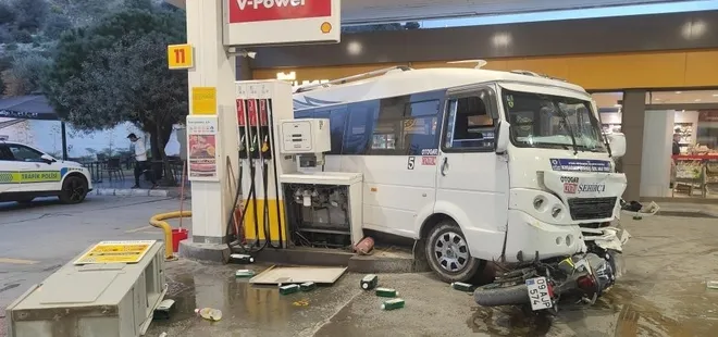 Akaryakıt istasyonunu savaş alanına çeviren şoför tutuklandı!