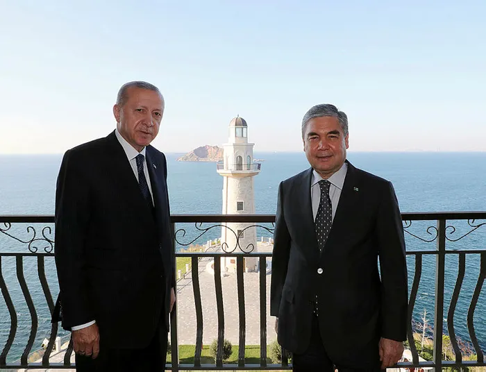 Son dakika: Başkan Erdoğan, Türkmenistan Devlet Başkanı Gurbangulu Berdimuhamedov ile görüştü