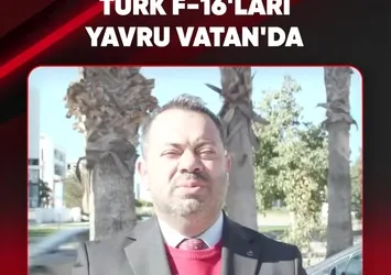 TÜRK F-16'LARI YAVRU VATAN'DA