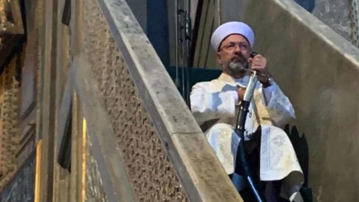 Diyanet İşleri Başkanı Erbaş'tan dini liderlere Ayasofya mektubu