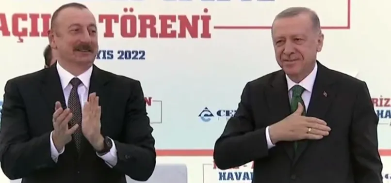 Son dakika: Rize Artvin Havalimanı projesi hizmete girdi! Açılışı Başkan Erdoğan ve Aliyev birlikte yaptı