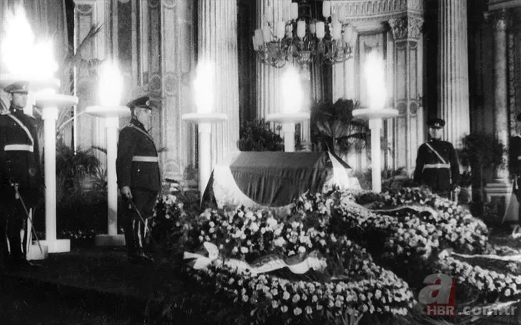 İlk kez gün yüzüne çıktı! İşte Atatürk’ün cenaze töreninden çarpıcı kareler...