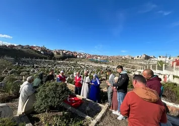 15 Temmuz Derneği Fas’ta! 15 Temmuz Şehidi Jadoid Merroune’nin kabrine ziyaret