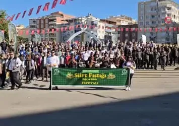 Siirt'te fıstık festivali başladı