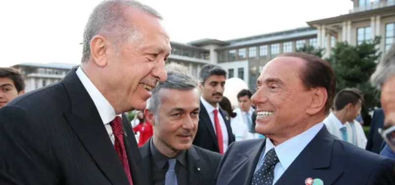 Başkan Erdoğan'dan İtalya eski Başbakanı Berlusconi için taziye mesajı