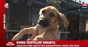 Karne hediyeleri sokakta!