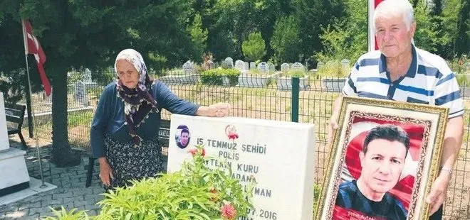 Şehit Aytekin Kuru’nun babasından FETÖ’cü alçaklara: Milletin vicdanında hep hain kalacaklar