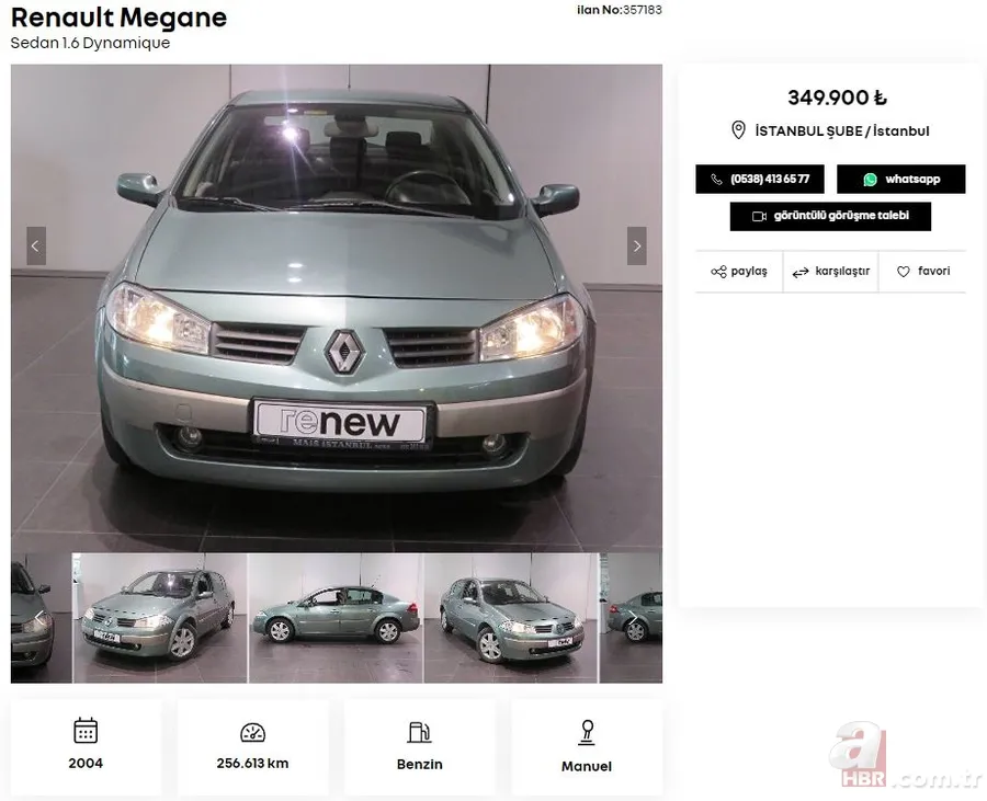 500 bin TL'si olana garantili ikinci el araç! Hyundai, Fiat, Peugeot, Renault, Ford, Citroen, Volkswagen mollerinin fiyatı ne kadar? 8