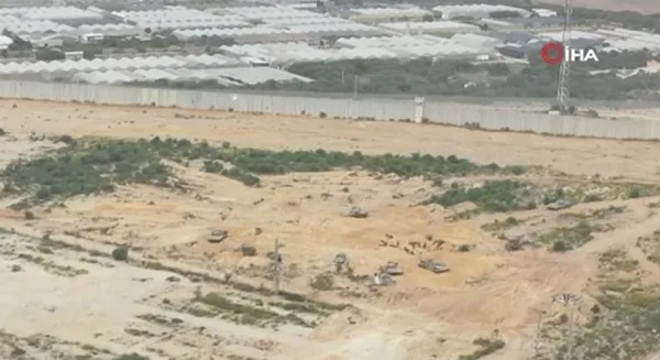 Kassam Tugayları: Gazze’nin doğusunda İsrail’e ait 4 askeri aracı imha ettik | İşte çatışma anları...