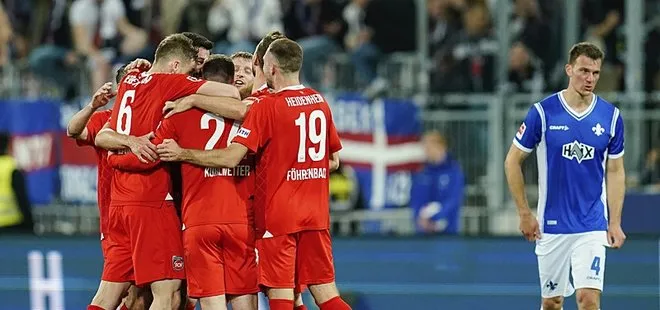 Darmstadt 98 Bundesliga'dan düşen ilk takım oldu