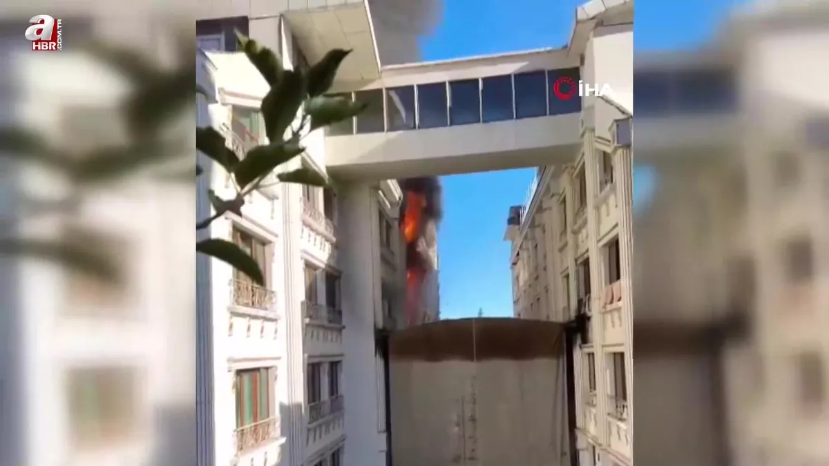 Yalova Termal’de otel yangını