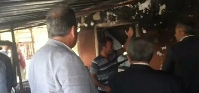 Osmaniye’deki yangında evini kaybeden vatandaş İYİ Parti heyetini evine sokmadı: Sizin benim için yapacağınız bir şey yok