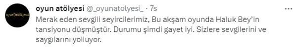 Usta oyuncu Haluk Bilginer'den yeni haber! Sahnede fenalaşıp hastaneye kaldırılmıştı - 4