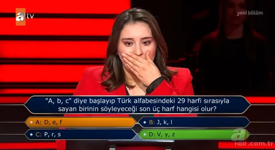 Milyoner'de "basit soru" büyük hayal kırıklığı! İlk soruda yarışmaya veda etti 7