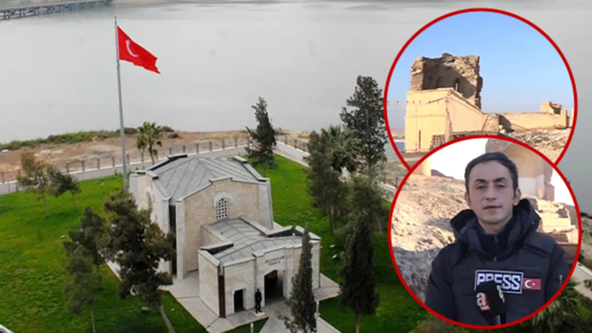 Suriye ordusu Caber Kalesi'ni geri aldı! A Haber Süleyman Şah'ın ilk defnedildiği yerde