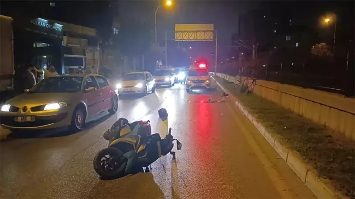 Adana'da otomobil ile motosiklet çarpıştı; 1 ölü, 1 yaralı