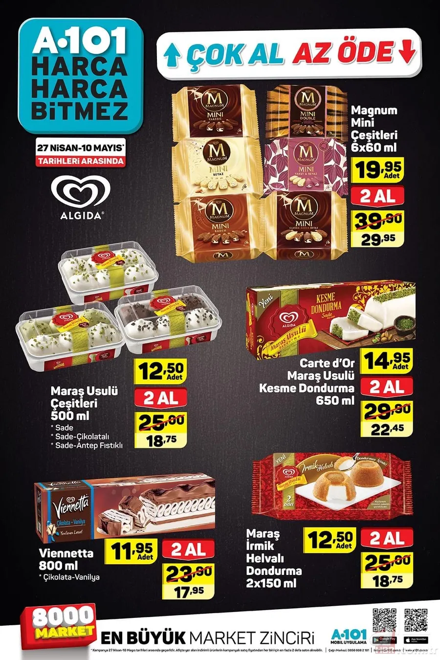 A101 aktüel ürünler kataloğu 26 Nisan - 3 Mayıs indirimli gıda fırsatları! A101 indirimli ürünler neler? 3
