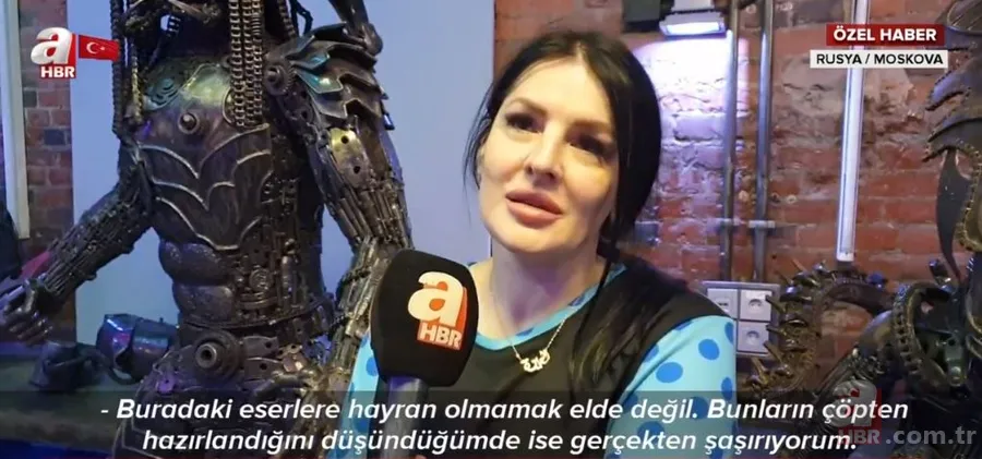 Tonlarca araba hurdası sanat eserine dönüştü! A Haber o müzeyi görüntüledi 6