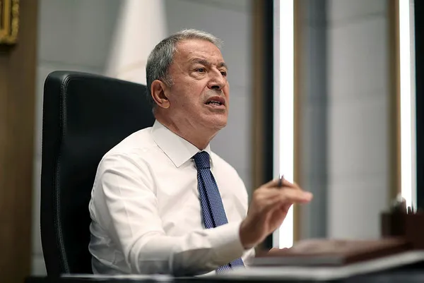 Son dakika: Milli Savunma Bakanı Hulusi Akar'dan A Haber'e özel açıklamalar: Suriye'ye olası operasyon ne zaman? Yunanistan'ın Türk F-16'larını taciz etmesine sert tepki!