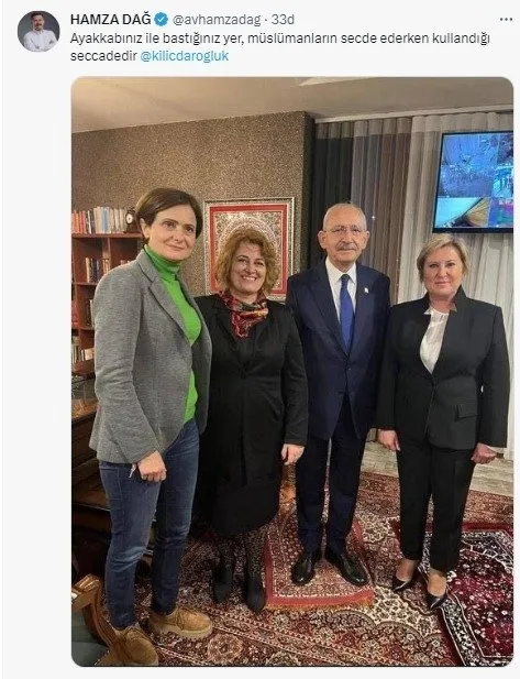 İBB AK Parti Grup Başkanvekili Mehmet Tevfik Göksu: Seccadeyi görmeyen kişi Türkiye’nin önündeki engelleri nasıl görecek?