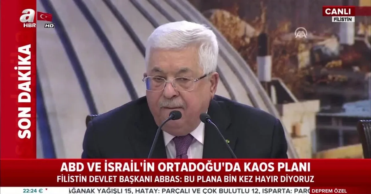 Mahmud Abbas: Kudüs satılık değildir! Bin defa reddediyoruz