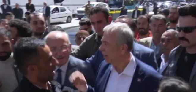 CHP’li Ankara Büyükşehir Belediye Başkanı Mansur Yavaş’tan Van’da Selahattin Demirtaş’a destek!