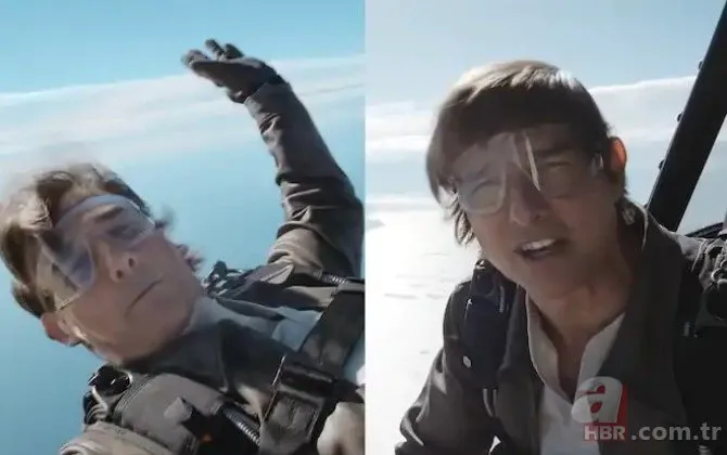 Tom Cruise uçaktan atlarken çektiği videoda hayranlarına teşekkür etti