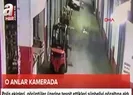 Yavru kediyi tekmeleyerek öldüren cani kamerada
