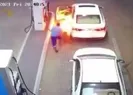 Akaryakıt istasyonunda korkutan an!