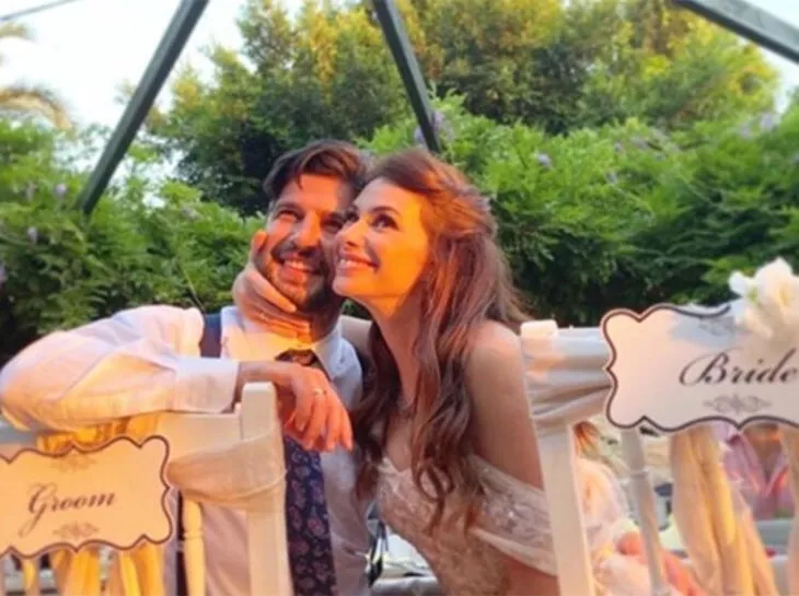 Oyuncu Begüm Birgören ve Mehmet Cemil evliliğe ilk adımı attı!