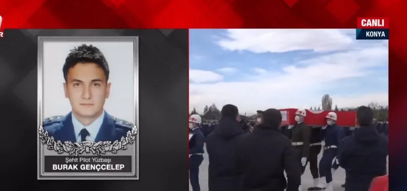 Son dakika: Pilot Yüzbaşı Burak Gençcelep şehit oldu! Şehit pilota veda