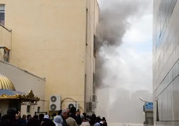 Diyarbakır'da hastanede yangın