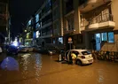 İzmirde evler sular altında kaldı