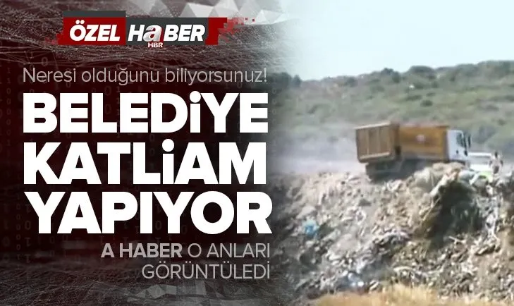 Çeşme’de çevre kirliliği! Moloz ve hafriyat ormanlık alana dökülüyor