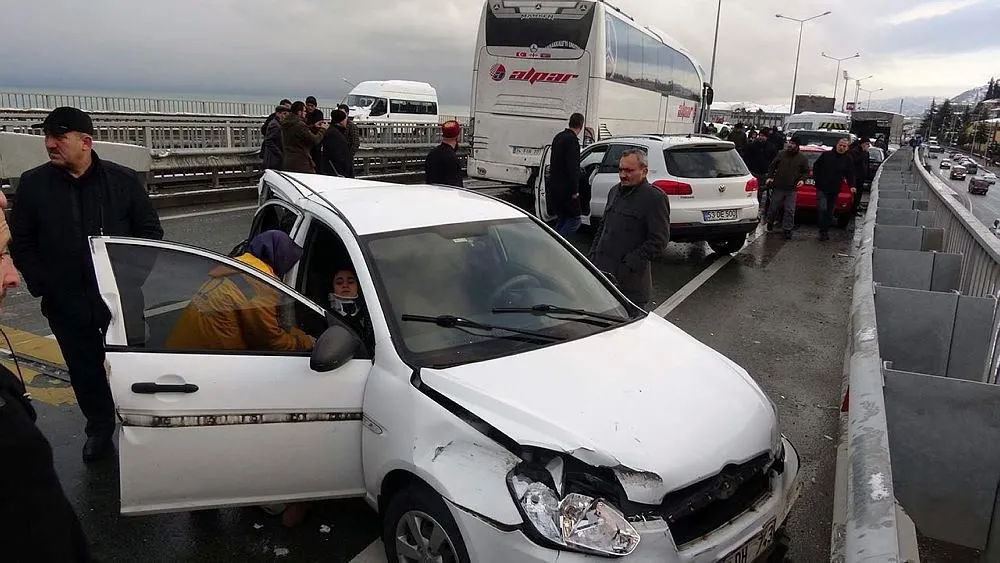 Rize'de zincirleme kaza - 2