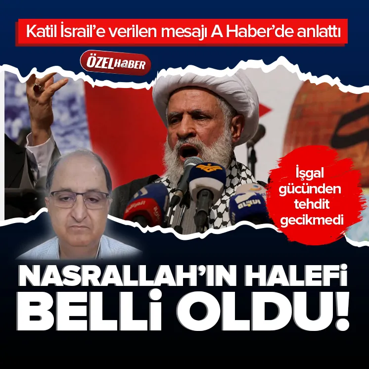 Hizbullahın yeni lideri belli oldu! İsrail tehdit etti