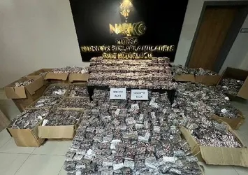 Bursa'da 600 bin uyuşturucu içerikli hap ele geçirildi