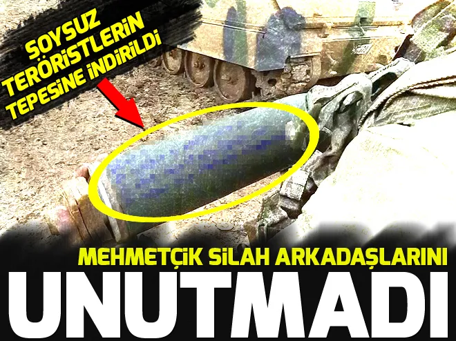 Türk tanklarını gören PYD'liler kaçış yolu aramış! - 2