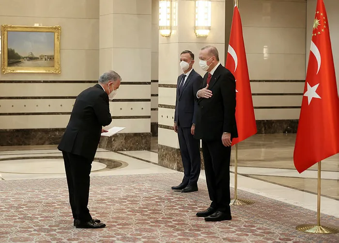 Son dakika: Başkan Erdoğan'dan Külliye'de peş peşe önemli kabuller - 4