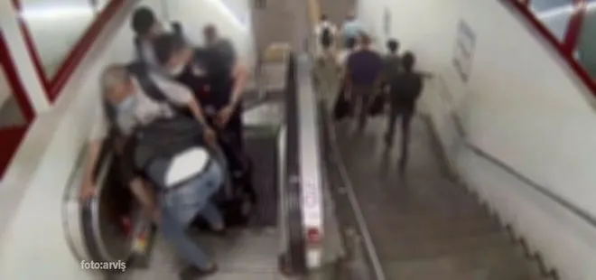 İstanbul Kartal’da metro istasyonunda korkunç olay! Küçük çocuğun saçları yürüyen merdivene sıkıştı