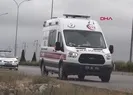 İşçileri taşıyan servis kaza yaptı! Yaralılar var